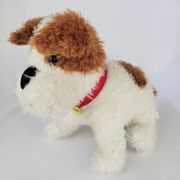 Good Rosie! White Brown Dog Plush Stuffed Toy Book Character Red Collar Yellow - Picture 5 of 15
